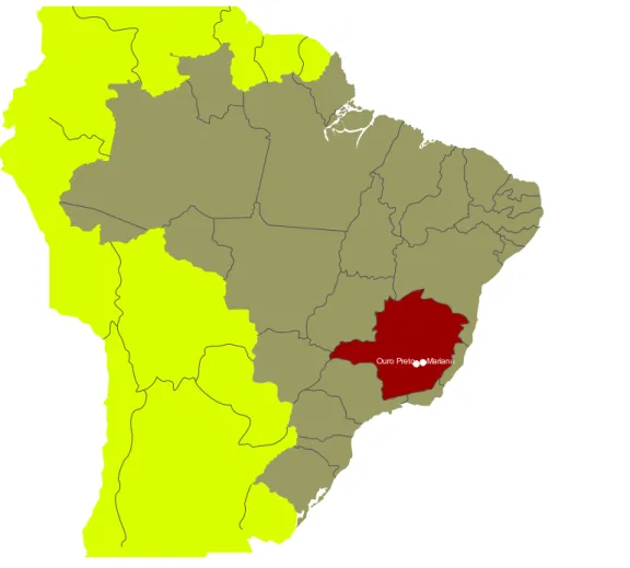 FIGURA 11 – Divisão Territorial do Brasil 