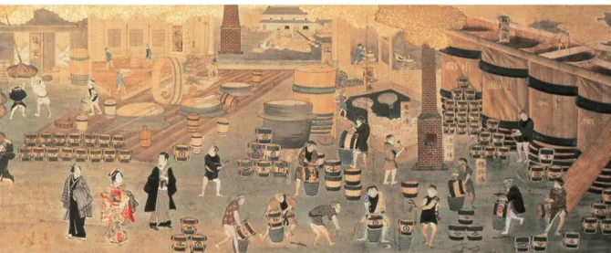 Figura 9 - Reprodução - Produção tradicional do molho shoyu