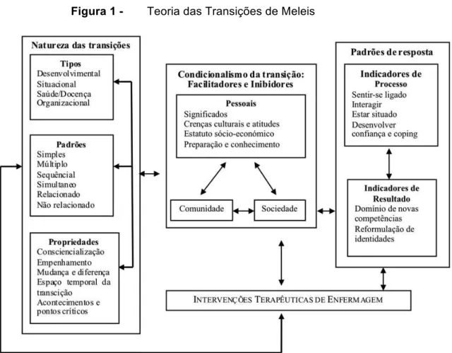 Figura 1 -   Teoria das Transições de Meleis 