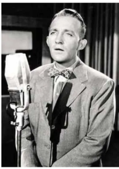 Fig. 6 – Frank Sinatra e o microfone da Columbia.  
