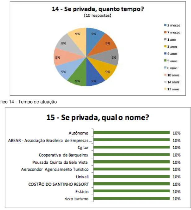 Gráfico 15 - Nome da empresa 