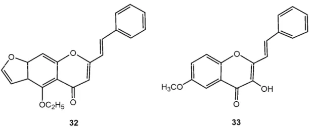 Figure 6 - Chemical structures of 2-styrylchromones studied for affinity and  selectivity for A 3  adenosine receptors