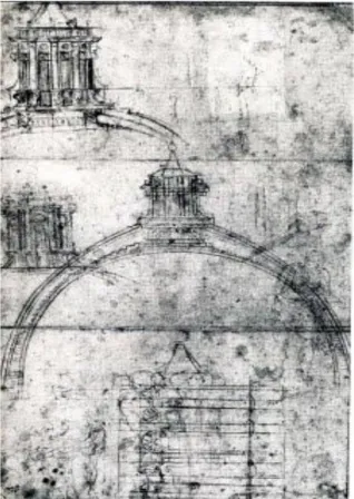 Figura 22- Maquete em madeira da Cúpula da Basílica de São Pedro. 