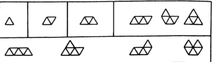 Figura 3.2: Losangos triangulados