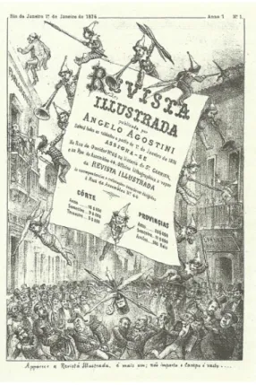 Ilustração 15 | Revista Ilustrada nº 01, 1876  Ilustração: Angelo Agostini 