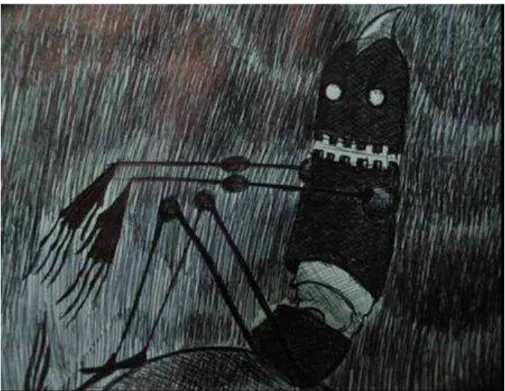 Figura 29: Concept do Robô sob a chuva 