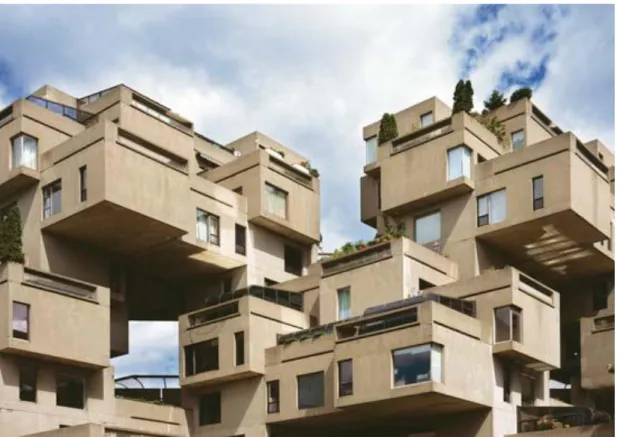 Figura 13: Projeto Habitat de Moshe Safdie.  