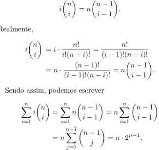 Figura 2: a rela¸c˜ao de Stifel.