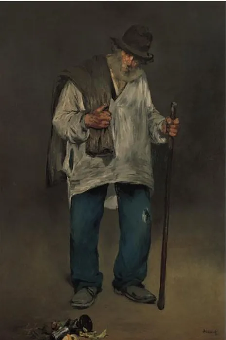 Figura 2. Le chiffonnier. Edouard Manet (1869). 