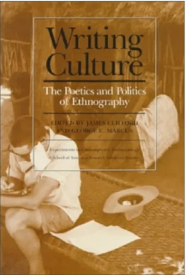 Figura 3   Reprodução da capa de Writing Culture 