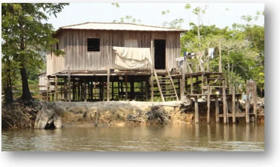 Figura 6. Propriedade rural no Grupo Arapari, município de Senador José Porfírio. 