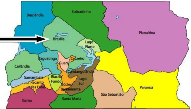 Figura 2 - Mapa do Distrito Federal 23