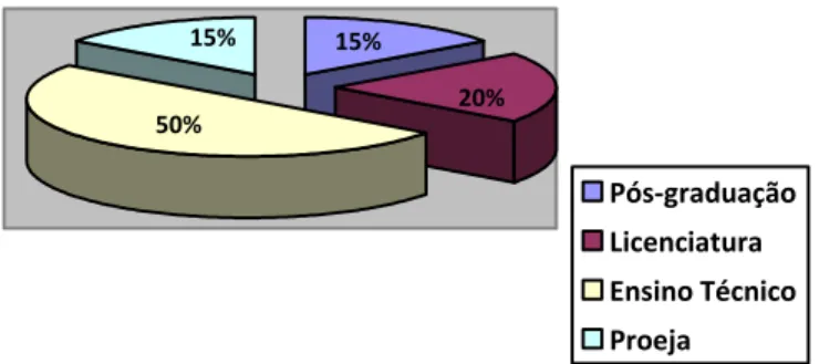 Gráfico 1: Plano de metas IFB 