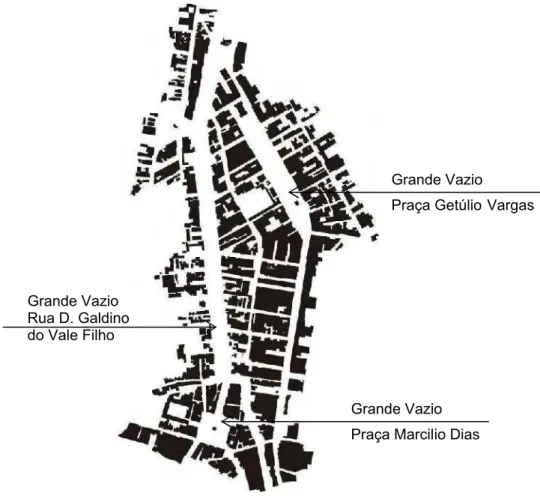 Fig. 83 - Mapa de Figura e Fundo da área estudada.