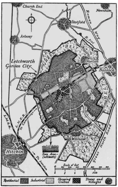 FIGURA 02 – Plano de Letchworth.  