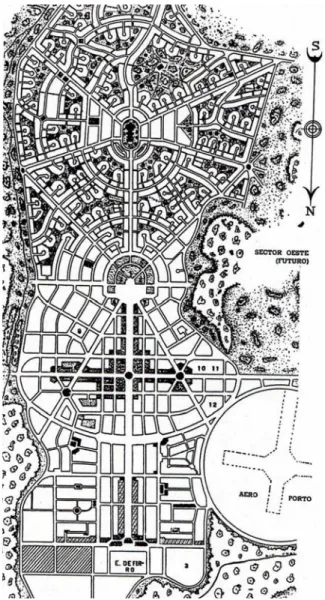 FIGURA 09 – Plano da cidade de Goiânia. 