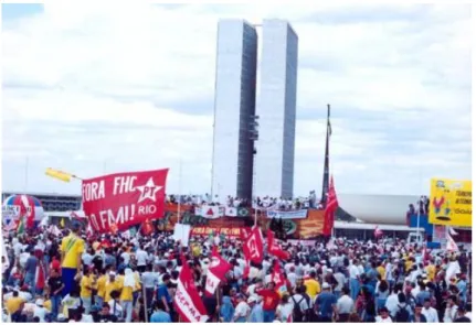 Figura 2: Marcha dos 100 mil a Brasília 