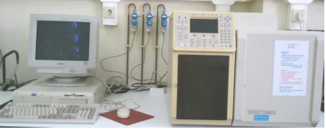 Figure 11. Varian 3800 GC equipment 