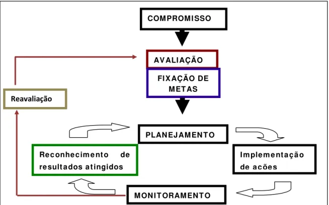 Figura 2.6 – Modelo de implementação do SGE.