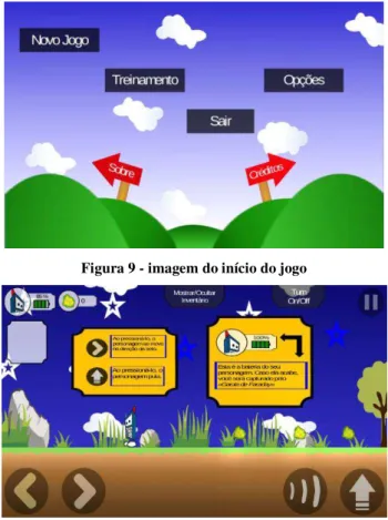 Figura 9 - imagem do início do jogo 