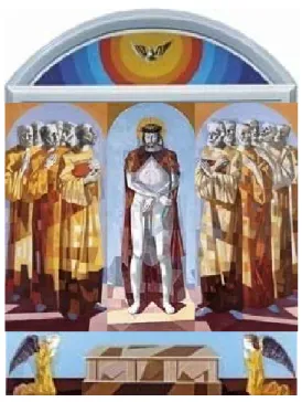 Figura 9. Cristo entre os Apóstolos (Retábulo) 