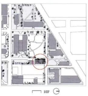 Fig. 09: Planta de situação - Entorno do Campus da  Universidade. 