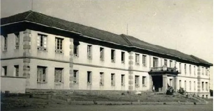 Figura 17: Fotografia da década de 1950 do novo edifício da Santa Casa de Misericórdia de Uberaba