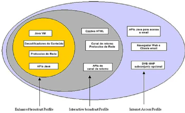 Figura 5.11 - Perfis de aplicação procedural MHP [14] 