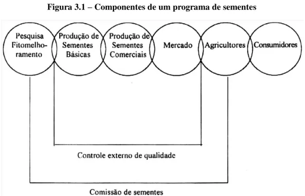 Figura 3.1 – Componentes de um programa de sementes 