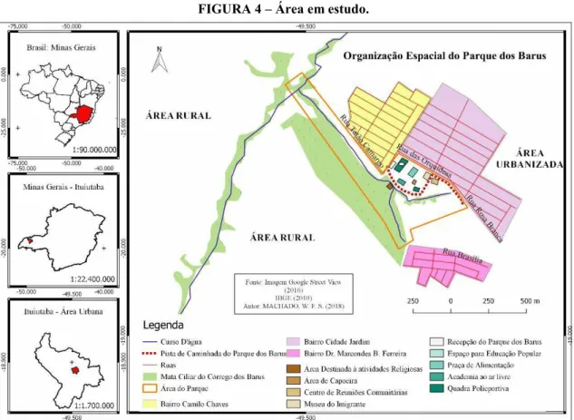 FIGURA 4  –  Área em estudo. 