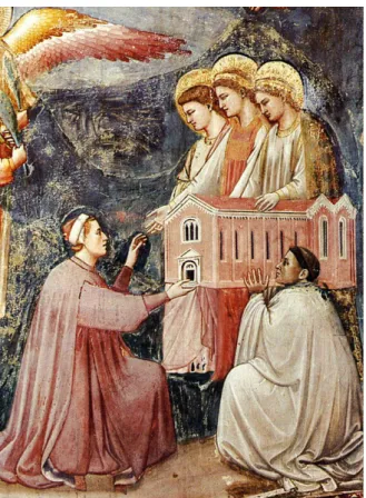Figura 12: Giotto, Detalhe da obra O Último Julgamento. 