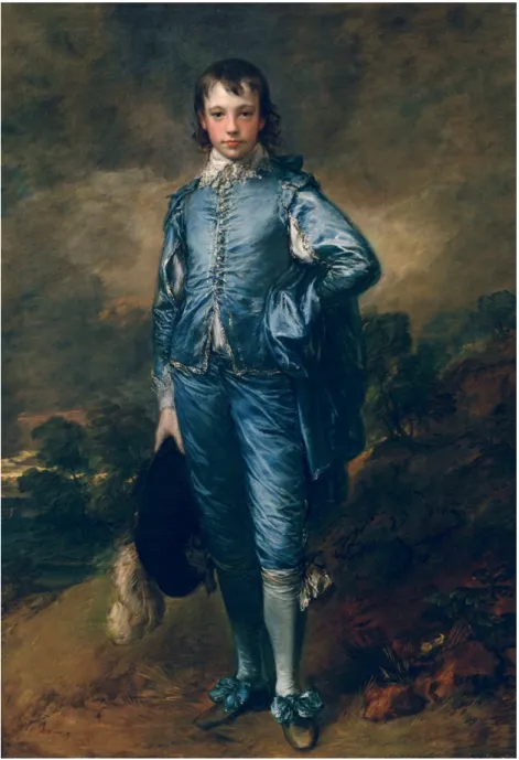 Figura 15: Thomas Gainsborough, O Menino Azul, 1779, Óleo sobre  telas, Galeria Henry E