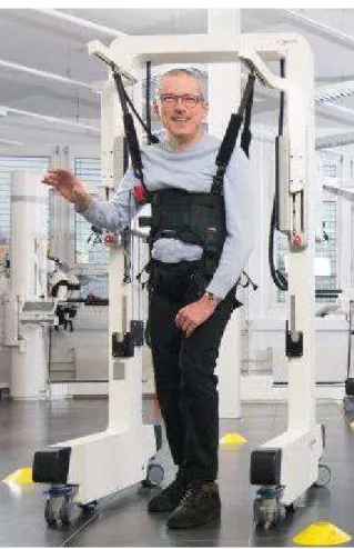 Figura 3.5: Estrutura robótica para reabilitação com base móvel Andago ®   (HOCOMA, 2018)