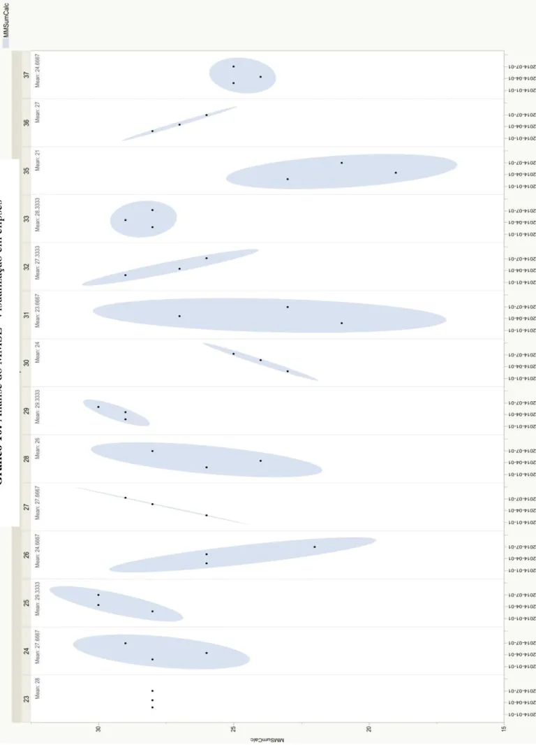 Gráfico 10: Análise do MMSE- Visualização em elipses