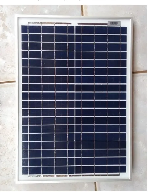 Figura 10 - Imagem do painel fotovoltaico 