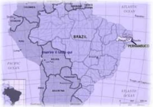 Figura 1.  Mapa do Brasil