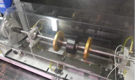 Figure 2.13 Flexible rotor used on the experimental analysis. 