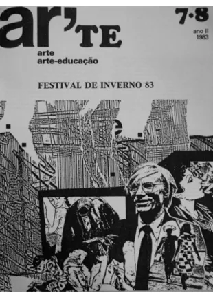 FIGURA 13 - Revista AR’TE. São Paulo: Max Limonada, n.7-8, 1983. 