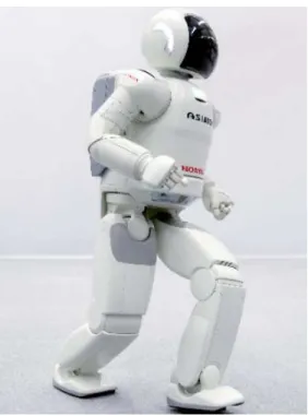 Figura 3 – Robô humanóide Asimo, desenvolvido pela Honda 2