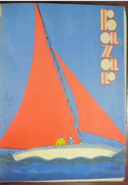 Figura  20:  Ilustração  de  Gilberto  Trompowsky  para  a  capa  da  quinta edição da Bazar