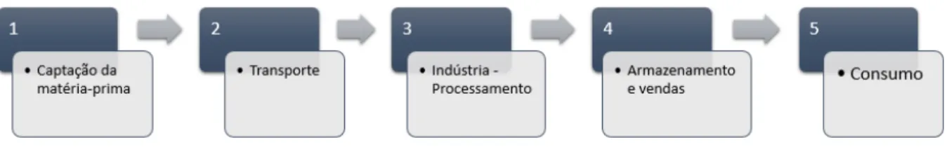 FIGURA 1 – Processo de fabricação do leite. 