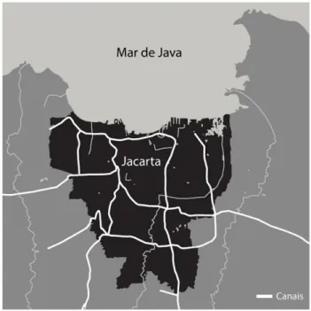 Figura 8 - Mapa de Jakarta (Group, 2011)