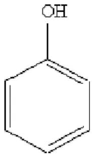 Figura 2 – Exemplo de uma molécula de fenilpropanol, o ácido cinâmico 
