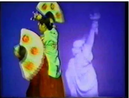 Figura 1 - Fragmento extraído do vídeo  Global Groove  (1973) do videoartista Nam June Paik 3