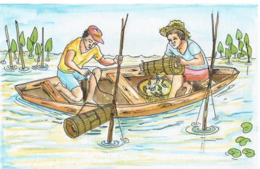 Figura 8 – Pesca com Matapi.