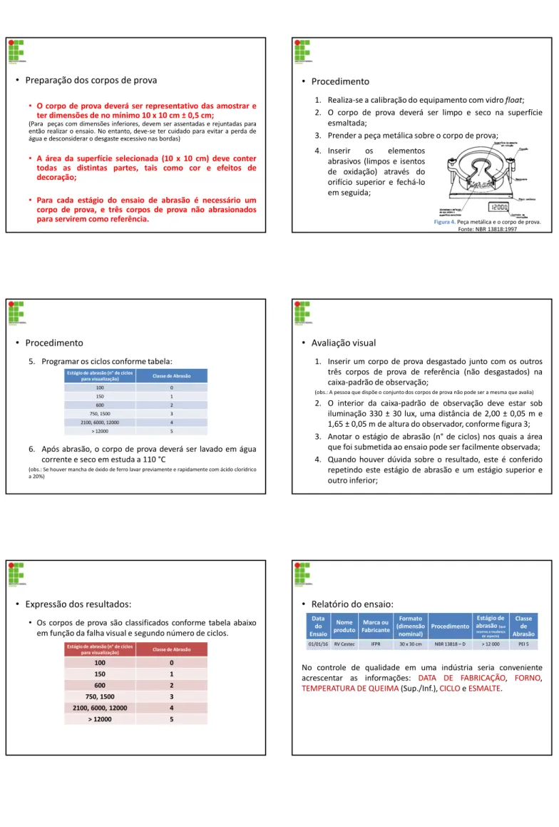 Figura 4. Peça metálica e o corpo de prova. 