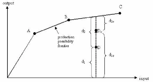Figure 1 – DEA and non-discretionary outputs 