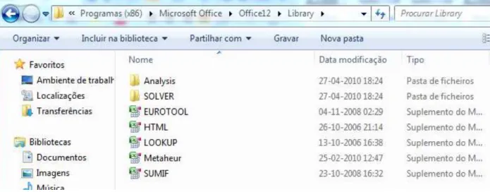 FIGURA   6   -­‐   ESTRUTURA   SUPLEMENTOS   EXCEL   