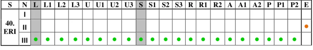 Figura 17 – Gráfico de acompanhamento individual do sujeito 40 (ERI). 