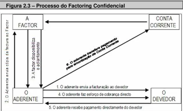 Figura 2.3  –  Processo do Factoring Confidencial 